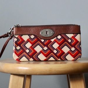Fossil Keyper Wristlet Wallet